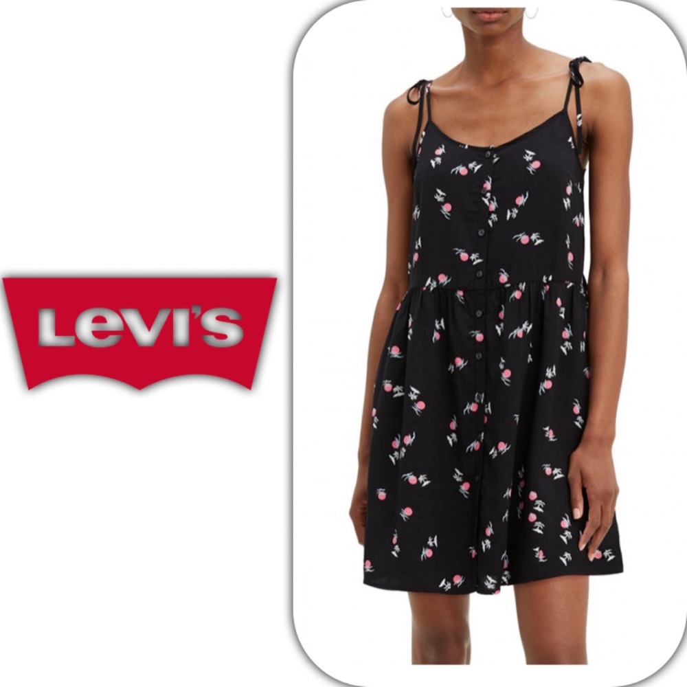 NWT Levi’s Alice Thin Tie Strap Dress - M